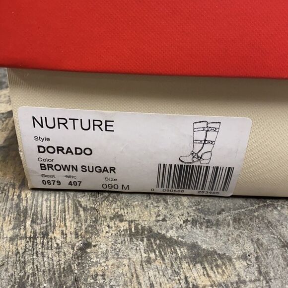 Nurture Dorado Brown Sugar Leather Moto Boot - Picture 11 of 11